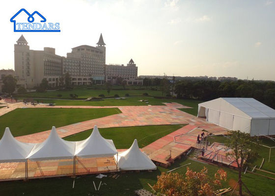 Sự kiện thị trường Lều Marquee Xây dựng bền bỉ Cấu trúc tán ngoài trời Đảng chịu thời tiết