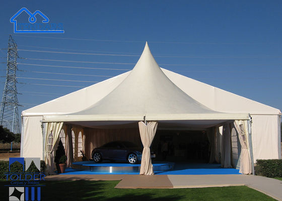 Custom Modular High Peak Mixed Marquee Aluminum Alloy Pagoda Tent Cho Lễ hội