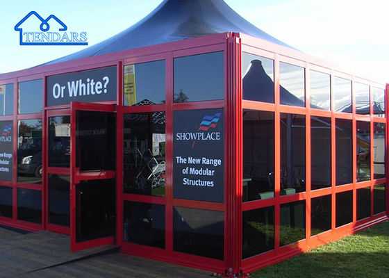 Hội chợ thương mại lớn Custom ngoài trời sự kiện bữa tiệc Marquee Pagoda Lều với tường thủy tinh Để bán