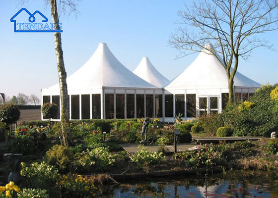 OEM Waterproof Pagoda Style Canopy For Outdoor Holiday Event Party Clear Span Tent Nhà sản xuất