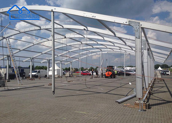 Cửa hàng tường kính Clear Top Luxury Wedding Matquee Aluminum Arch Frame Out Door Party Arcum Event Tent