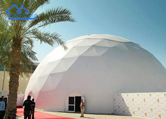 White Large Geodesic Dome Tent Dia 15m 20m 30m Cho Big Party