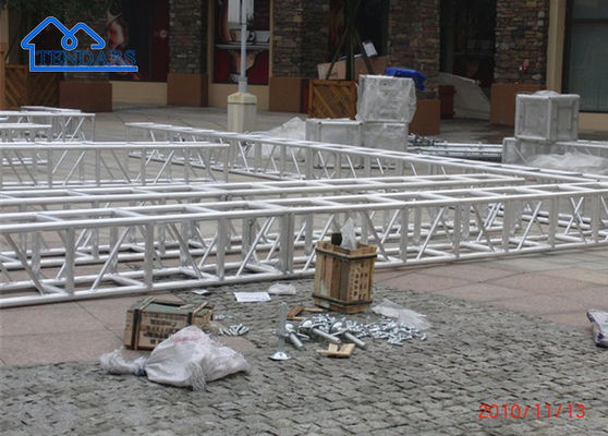 Giá nhà máy thang, tam giác, vuông nhôm ánh sáng Truss, nhôm sân khấu Truss bán