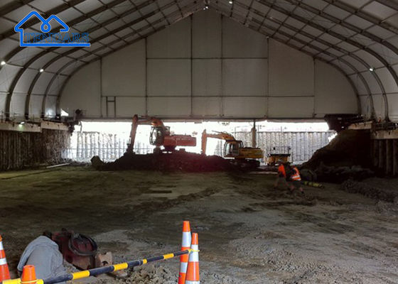 Cửa hàng ngoài trời Aluminium lớn Event Curve Tent cho triển lãm thương mại, Lưu trữ tạm thời, Cung cấp vv