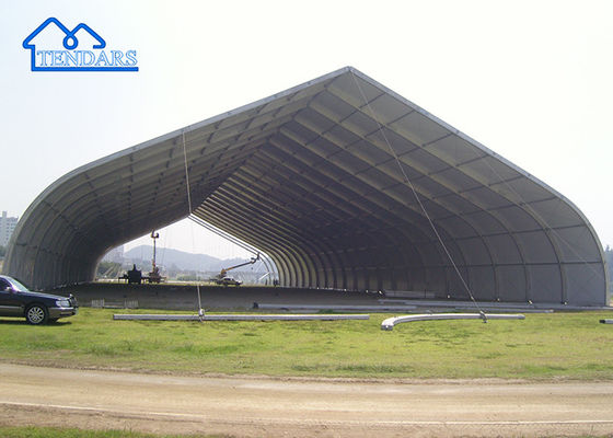 Hành tinh kích thước lớn máy bay nhôm hanger lều di động cho trực thăng Marquee Maroc bán