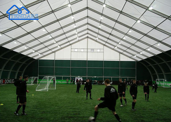 Hình dáng hợp lý 12x12m Curve Tent 6061/T6 Aluminum Frame 850g/m2 Fabric cho lễ kỷ niệm phong cách