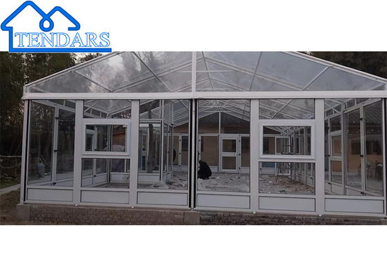 Ứng dụng 20m Span Width Wedding Marquee Tent Party Trade Show Event Canopy Reception Structure