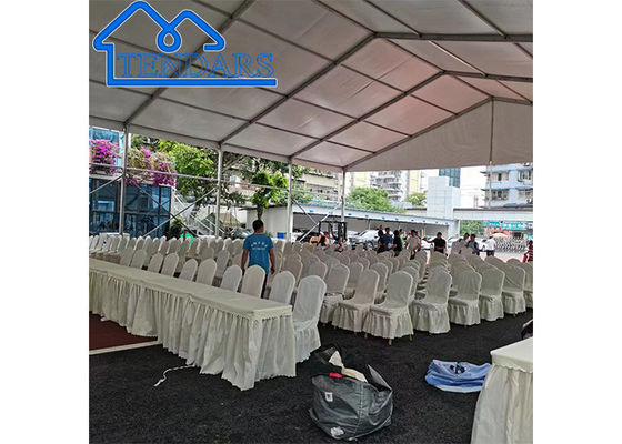 Thời trang 5m Bay Distance Wedding Marquee Tent Modern Large Easy Up Outdoor Trade Show Tent Wedding Backyard