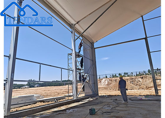 Chất chống cháy PVC nhôm hạng nặng Marquee lều tuyết tải 75kg / m2 Chất chống nước Marquee