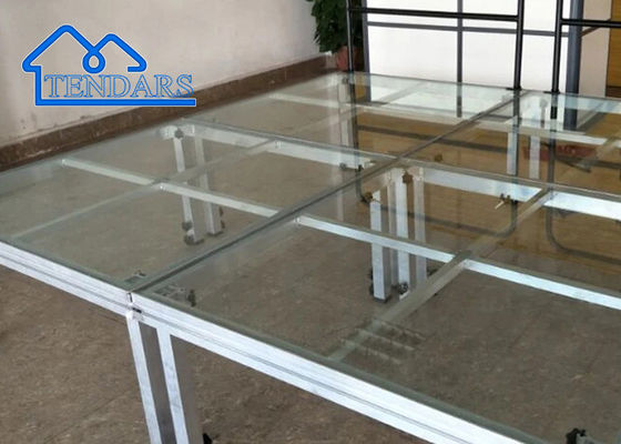 Giá rẻ tùy chỉnh di động 4x4ft DJ đèn sân khấu nền tảng, hình vuông hình vuông tam giác thang Truss