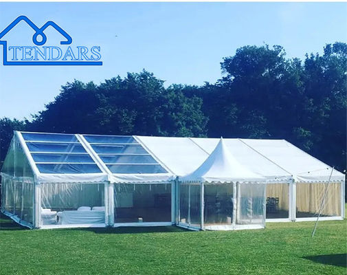 Mở rộng vô hạn Lều đám cưới Marquee Lều sự kiện ngoài trời Nơi trú ẩn sự kiện ngoài trời Thiết kế tán mô-đun có thể mở rộng