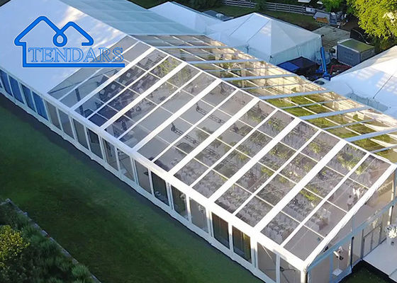 Triển lãm thương mại PVC trắng đám cưới Marquee Tent Party Event Canopy Display Exhibition Setup Structure