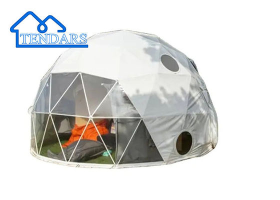 Thiết kế logo tùy chỉnh Lều cắm trại trắc địa ngoài trời Tường gió Glamping Mái vòm