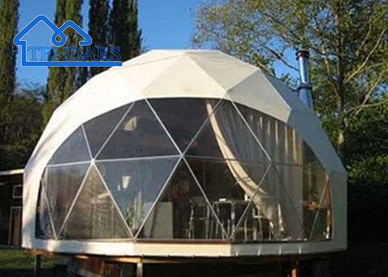 PVC mới độc đáo / ABS / kính ngoài trời thương mại Geodetic Dome Event Tent ngoài trời thương mại cấu trúc