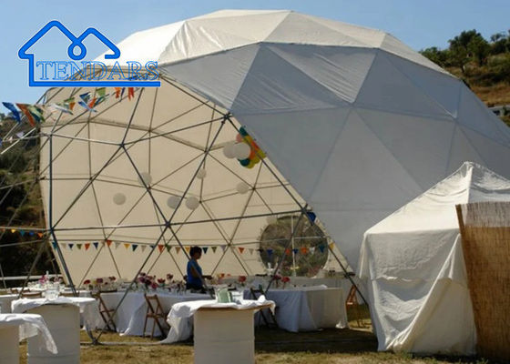 Ngoài trời Diy Geo khiêu vũ thương mại mái vòm lều lửa Redartant UV chống nước