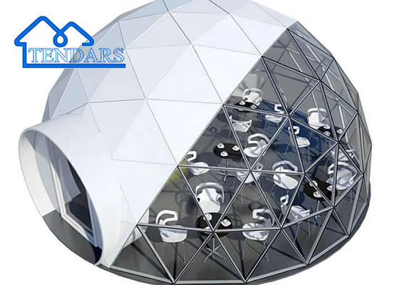 Kiểm soát nước và lửa Glamping Hotel Geodesic Dome Tent For Camping House Resort