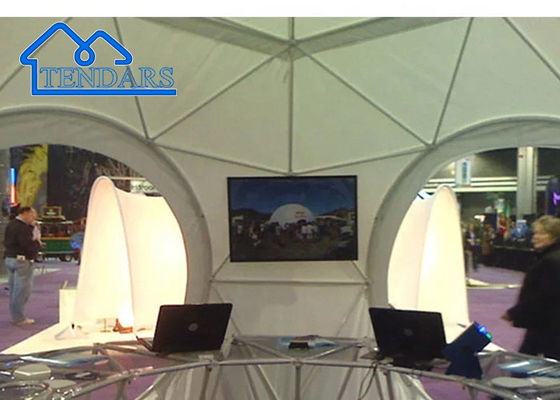 Khu lồng thương mại lớn Triển lãm Marquee Tent 360 Projector Tiếp thị Tiệc cưới Tiệc cưới Khu lồng