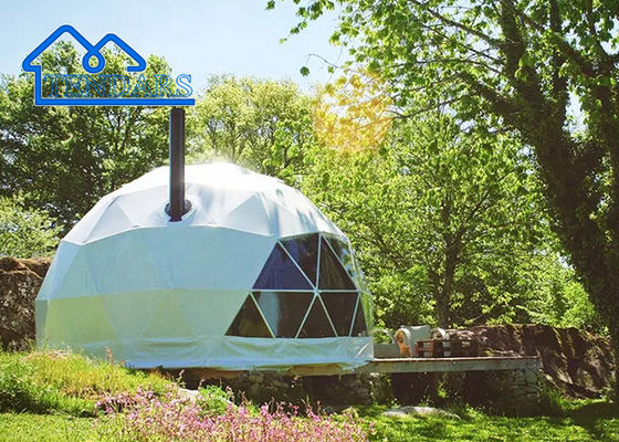Có thể tùy chỉnh Igloo Khách sạn mái vòm PVC ngoài trời sang trọng Nhà mái vòm trắc địa Lều cắm trại