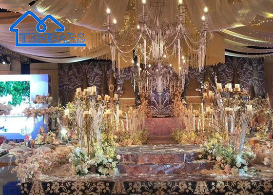 Vải tráng PVC Mái nhà rõ ràng Lều Marquee Lều sự kiện ngoài trời Cấu trúc tán