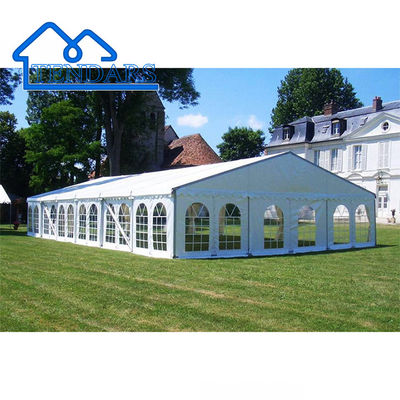 Tạm thời White Party Marquee Tent Nhà đám cưới lớn Winter Tent Eco Friendly Big Tent Giá
