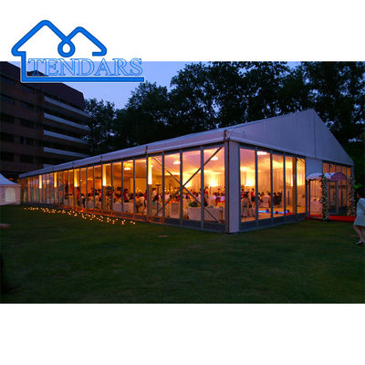 Bảo vệ tất cả thời tiết Tiệc tùng Marquee Lều khung nhựa nhựa PVC canopy cho các lễ hội ngoài trời
