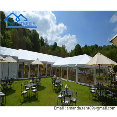 Lớp lót thép được củng cố Full Sidewall Fire-Retardant PVC Canopy