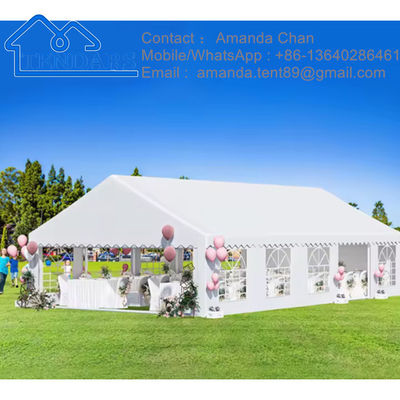 Lều Marquee sự kiện hợp kim nhôm công suất lớn bốn mùa màu trắng cho sự kiện tiệc cưới lớn