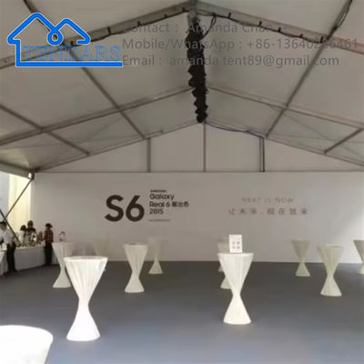 Lều tiệc cưới màu trắng sang trọng Marquee Lễ tân tán sự kiện Thiết kế cấu trúc bữa tiệc
