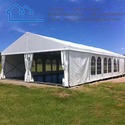 Lều tiệc tốt nghiệp Clear-Span Lều Marquee Cấu trúc mái che hai lớp bằng nhôm ép cứng