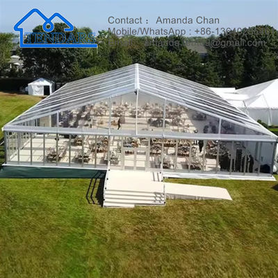 Tùy chỉnh PVC trắng Vỏ nhôm Marquee Lều tổ chức sự kiện ngoài trời Cấu trúc tán