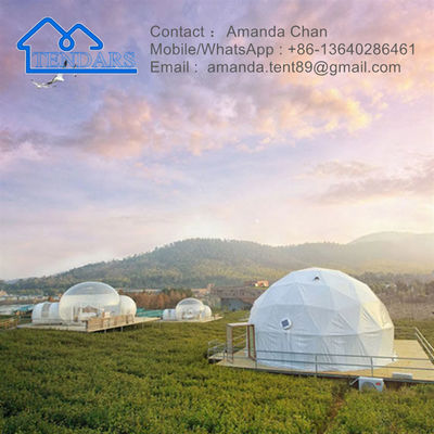 Lều mái vòm địa chất Igloo thương mại cho triển lãm thương mại Cắm trại và hoạt động ngoài trời