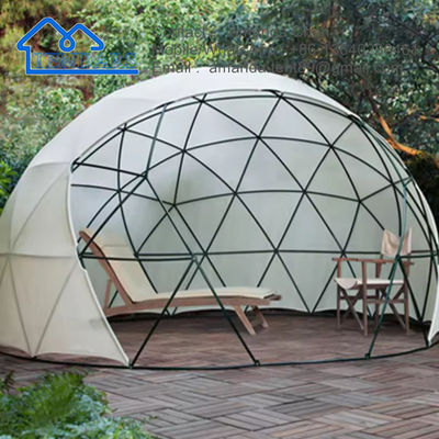 Star Gazing Small PVC Geodetic Dome Tent Luxury Glamping Hotel Dome Tent Cho Trại