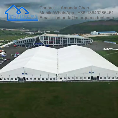 8x12m siêu lớn ép cứng nhựa nhôm 6061/T6 Party Marquee Tent