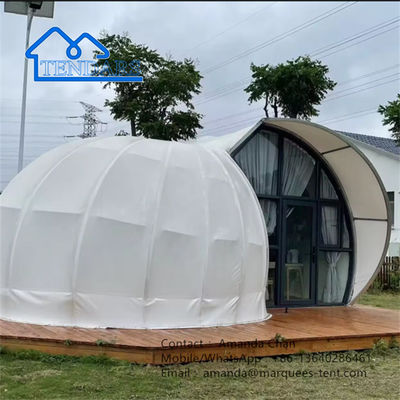 Thiết kế mới Khách sạn sang trọng Căn lều cắm trại hình lưỡi liềm Căn lều glamping cho khu nghỉ dưỡng