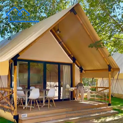 Màu Beige Luxury Safari Trại cắm trại Safari Trại cắm trại Glamping