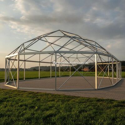 Lều Marquee dành cho bữa tiệc bằng nhôm nhiều mùa Tất cả khung khí hậu dành cho doanh nghiệp cho thuê các sự kiện quanh năm của Bỉ