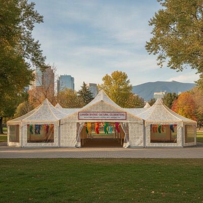 Liên hoan cộng đồng đa văn hóa Lễ hội Marquee Lều dung lượng lớn Mô-đun cho Canada Lễ hội văn hóa đa dạng