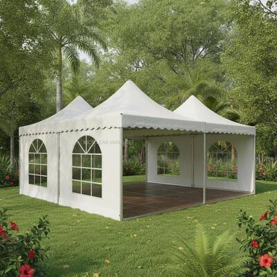 Modular Quick Setup Party Marquee Tent Removable Sidewalls Aluminum Frame for Malaysia Garden Celebrations (Mô hình thiết lập nhanh để tổ chức tiệc)