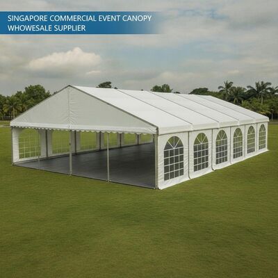 Công dụng nặng PVC Party Marquee Tent Aluminum Frame Singapore Commercial Event Canopy Nhà cung cấp bán buôn