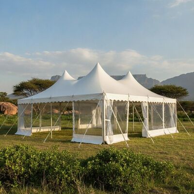 Custom Party Marquee Tent Nam Phi ngoài trời chống nước UV kháng sự kiện Canopy Pavilion cho triển lãm thương mại cưới
