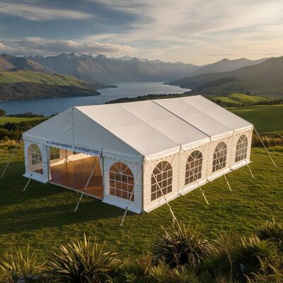 All-Season Party Marquee Tent Waterproof Windproof Canopy for New Zealand Outdoor Events Year Round Use