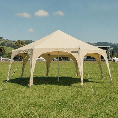 Lều Marquee chống tia cực tím hiệu suất cao Lễ hội mùa hè New Zealand Mái che ngoài trời với vải chống nắng