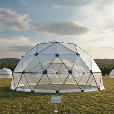 Tents sự kiện tiệc chống tia UV Khung thép gia cố Thiết kế lắp đặt nhanh cho Lễ hội âm nhạc Belarus