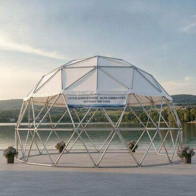 Tents Marquee Nhôm Bên Hồ Chống Thấm Nước Cho Sự Kiện Mùa Hè Balaton